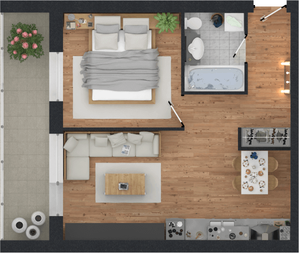 apartment-info-img1 - Radiant Garden Towers a