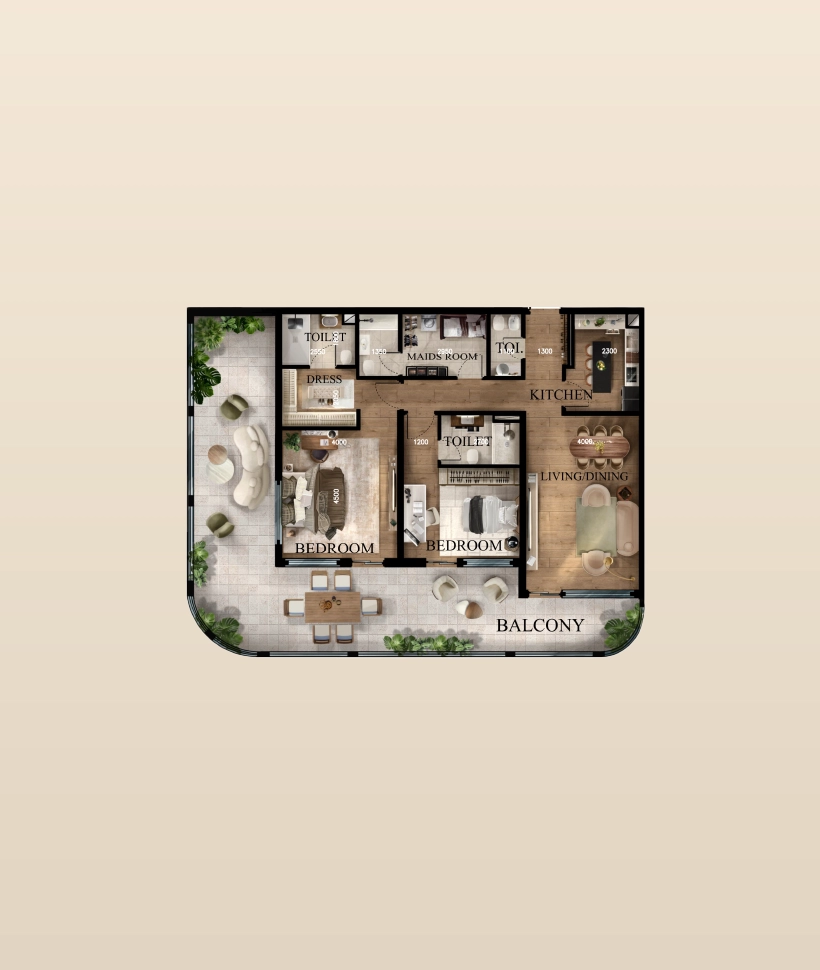 radiant-garden-2-bedroom-layout-floorplan